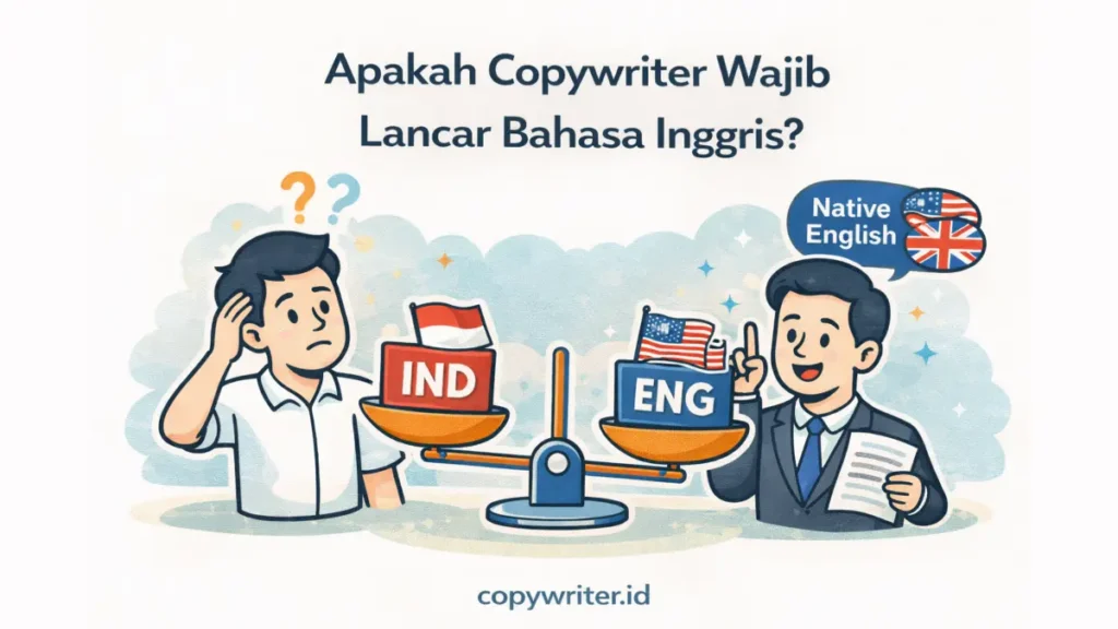 Apakah Copywriter Wajib Lancar Bahasa Inggris